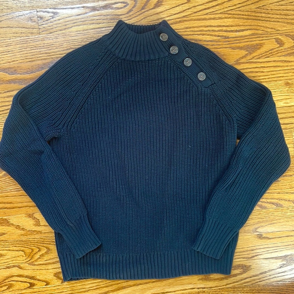 J. Crew pullover button neck sweater